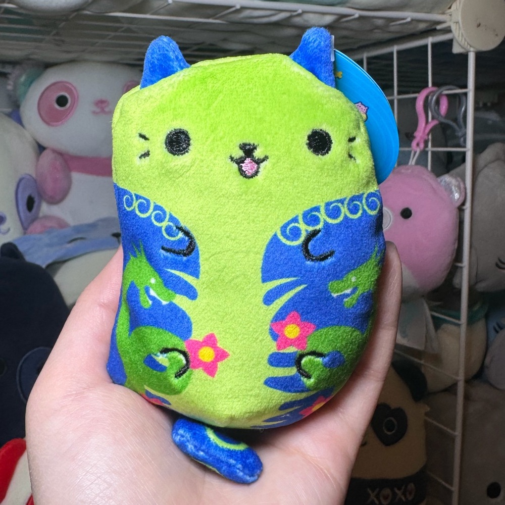 Cats vs Pickles CVP by Cepia ‘Tamburi’ Bean 4” Stuffed Plush